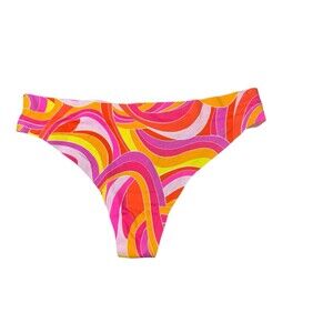 NWOT Victoria’s  Secret Multicolor Thong Panties Size M